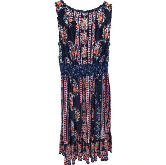 BILA Mixed Floral Sleeveless Dress - Picture 4 of 7